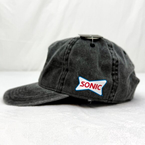 Brist Blanks Sonic Ventura California Adjustable Skater Cap Hat Charcoal Gray - Picture 5 of 10